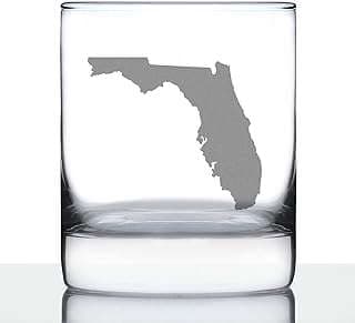 Image of Florida State Whiskey Glass by the company Bevvee.