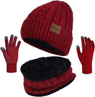 Image of Winter Beanie, Scarf, Gloves Set by the company BLATIAL-US.