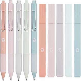 Image of Pastel Highlighters and Gel Pens by the company BLIEVE US.