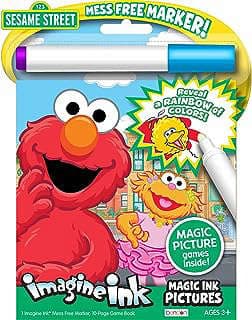 Image of Elmo Imagine Ink Activity Book by the company Blue Frog Inc.