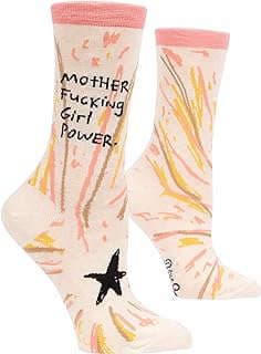 Image of Women's Novelty Crew Socks by the company Blue Q.