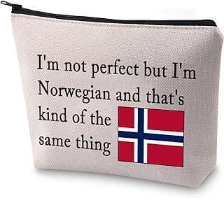 Image of Norwegian Flag Cosmetic Bag by the company BLUPARK.