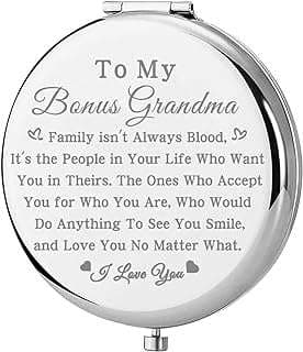 Image of Pocket Mirror for Step Grandma by the company bobauna.