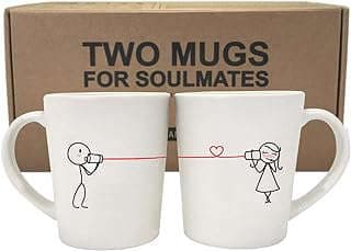 Image of His and Hers Coffee Mugs by the company BoldLoft.