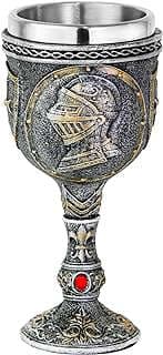 Image of Medieval Knight Wine Goblet by the company BowBei.