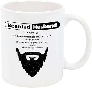Image of Bearded Husband Coffee Mug by the company Brick & Mortar.