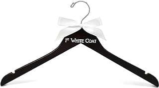 Image of White Coat Hanger Decal by the company Bride and Bow.