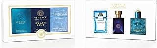 Image of Men's Versace Miniature Perfume Set by the company BSD Fragrances.