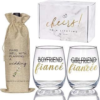 Image of Couples Wine Glass Set by the company BUBOOM.