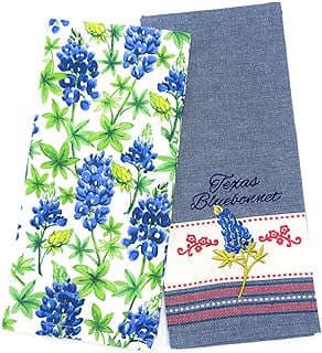 Image of Texas Bluebonnets Kitchen Towels by the company Busy-Bees.