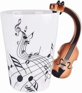 Image of Violin Music Ceramic Mug by the company BUYNEED.