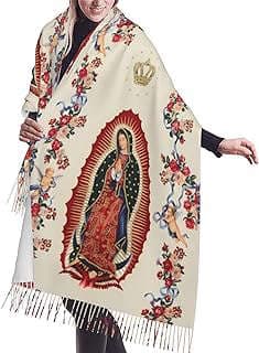 Image of Virgin Mary Cashmere Scarf by the company buyuchenmdhgsa.