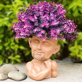 Image of Head Face Planter Pot by the company BYJD Store.