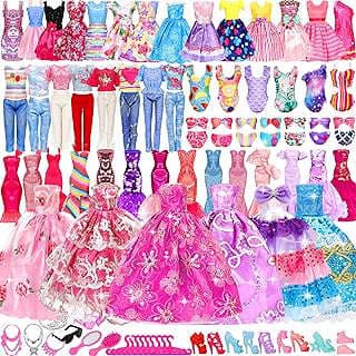 Image of Doll Clothes Accessories Set by the company BYMORE.