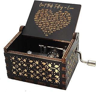 Image of Engraved Wooden Music Box by the company BYYKIT.