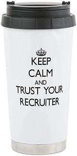 Image of Recruiter Themed Travel Mug by the company CafePress.