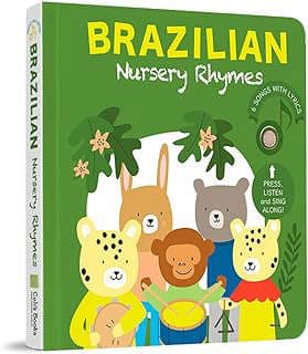 Image of Brazilian Nursery Rhymes Sound Book by the company Cali's Books Publishing House.