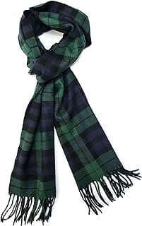 Image of Plaid Cashmere Feel Scarf by the company CALVIN & OLIVIA.