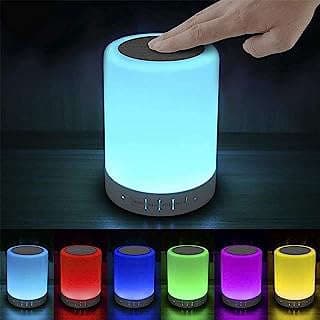 Image of Bedside Lamp with Bluetooth Speaker by the company C&Bright.