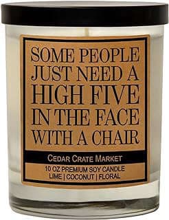Image of Scented Soy Candle by the company Cedar Crate Market.