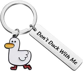 Image of Cartoon Duck Keychain by the company CHANGHONGSHANGWU.