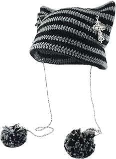 Image of Cat Ear Knitted Beanies by the company ChicSallyoon.