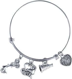 Image of Cheerleader Charm Bracelet by the company CHNING Direct.