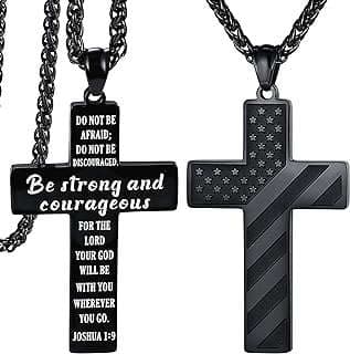 Image of Black Chain Cross Necklace by the company CIOKOL.
