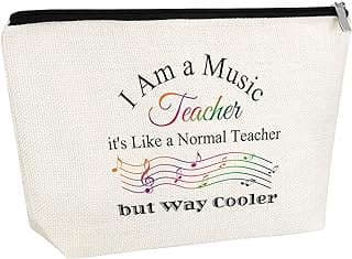 Image of Teacher Music Cosmetic Bag by the company Cobayeye.