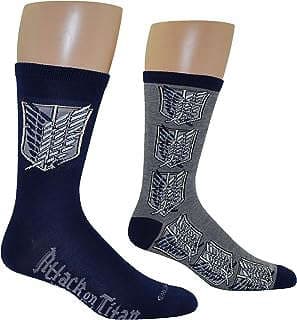 Image of Attack on Titan Socks by the company Collector's Outpost.