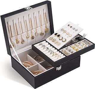 Image of Black Double Layer Jewelry Box by the company COO-YUY.