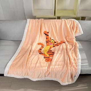 Image of Kids Tigger Sherpa Blanket by the company COSUSKET BLANKET.