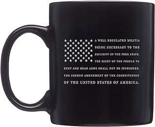 Image of Patriotic 2nd Amendment Coffee Mug by the company Cottage Grove Novelty & Gifts.