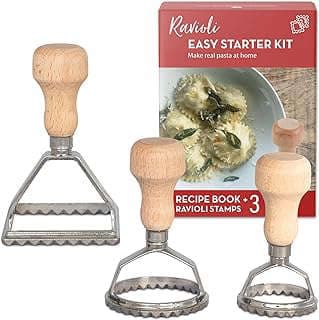 Image of Ravioli Maker and Cookbook Set by the company Country Trading Co..