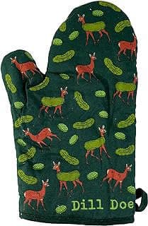 Image of Novelty Dill Doe Oven Mitt by the company Crazy Dog Tshirts.