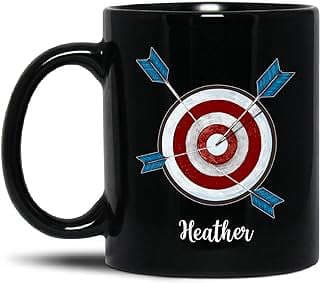 Image of Personalized Archery Coffee Mug by the company CrazyPrintGifts.