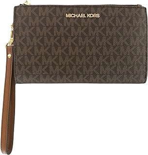 Image of Michael Kors Wristlet Brown PVC by the company Custom's by Lily.