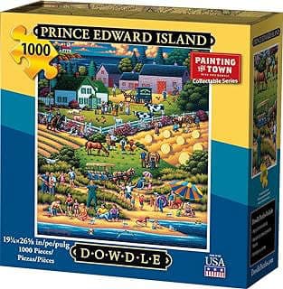 Image of Prince Edward Island Puzzle by the company Cybergiant, aka, Niya Goods.