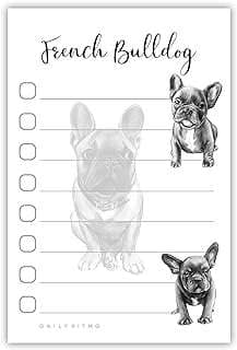 Image of French Bulldog Sticky Notepad by the company Daily Ritmo.