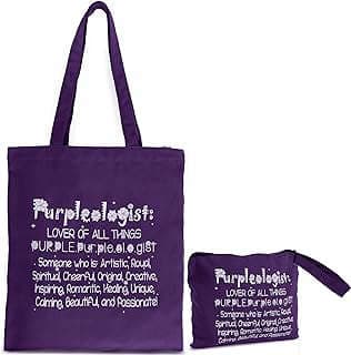 Image of Purple Tote and Cosmetic Bags by the company DECORLUXES.