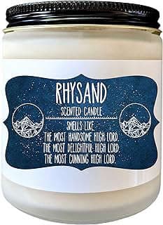 Image of Bookish Rhysand Themed Candle by the company Define Design 11.