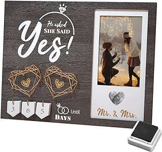 Image of Engagement Picture Frame Kit by the company Definitive Equation.