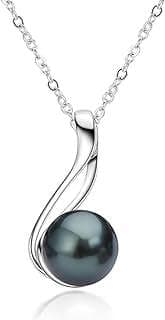 Image of Black Pearl Necklace by the company DENGGUANG.