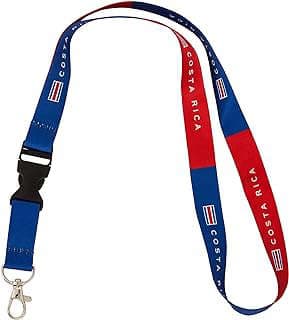 Image of Costa Rica Flag Lanyard by the company Desert Cactus Direct.