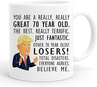 Image of Trump-themed Birthday Mug by the company Designfan.