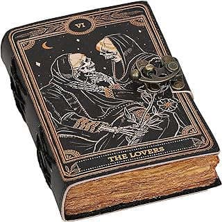 Image of Leather Journal Tarot Notebook by the company DHK USA.