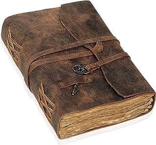 Image of Vintage Leather Bound Journal by the company DHK USA.