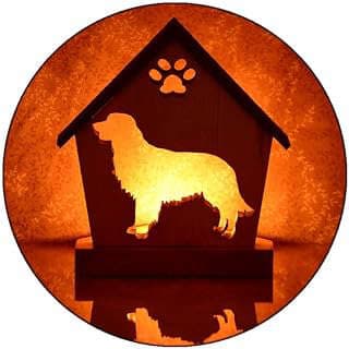 Image of Custom Pet Memorial Candle Holder by the company DogPound Creations.