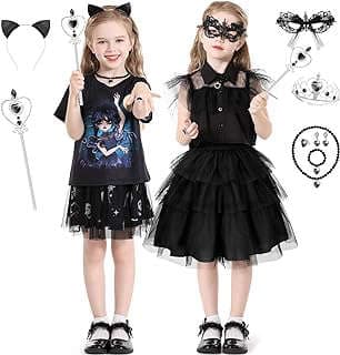 Image of Black Girls' Costume Dress by the company DOIOWN Official.