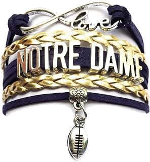 Image of Notre Dame Football Bracelet by the company Dolon Jewelry.